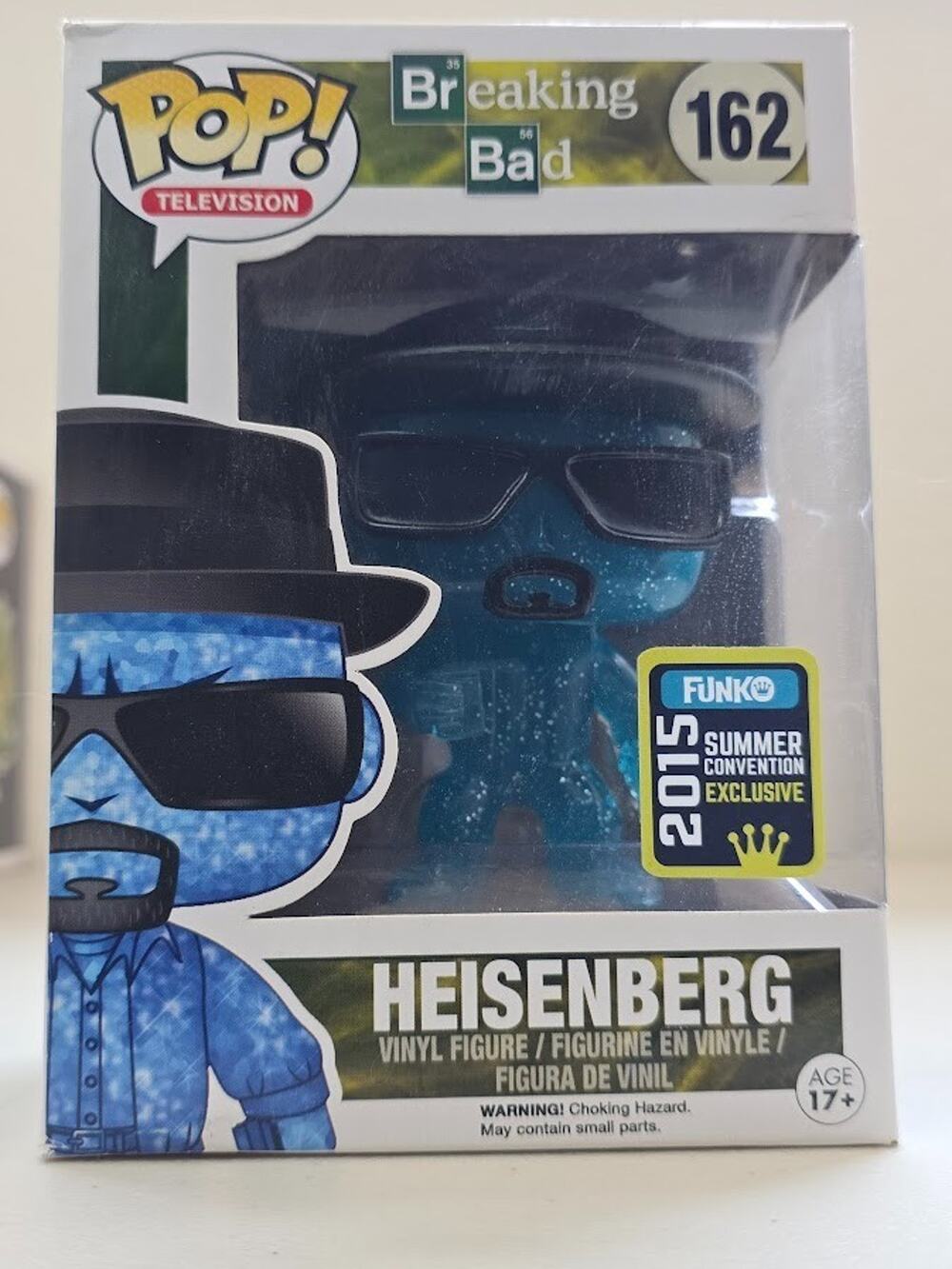 Funko Pop! Heisenberg Crystal Blue Breaking Bad #162 2015 Summer Convention